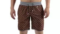 louis vuitton pantalon de plage 2013 populaire shorts hommes lv france silver brown